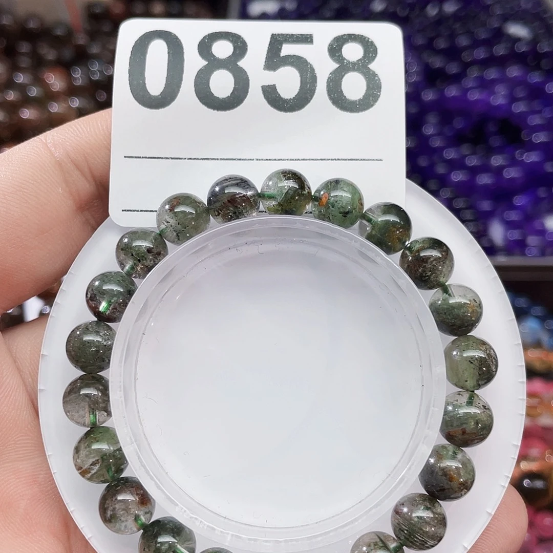 未镶嵌手链水晶绿幽灵手链