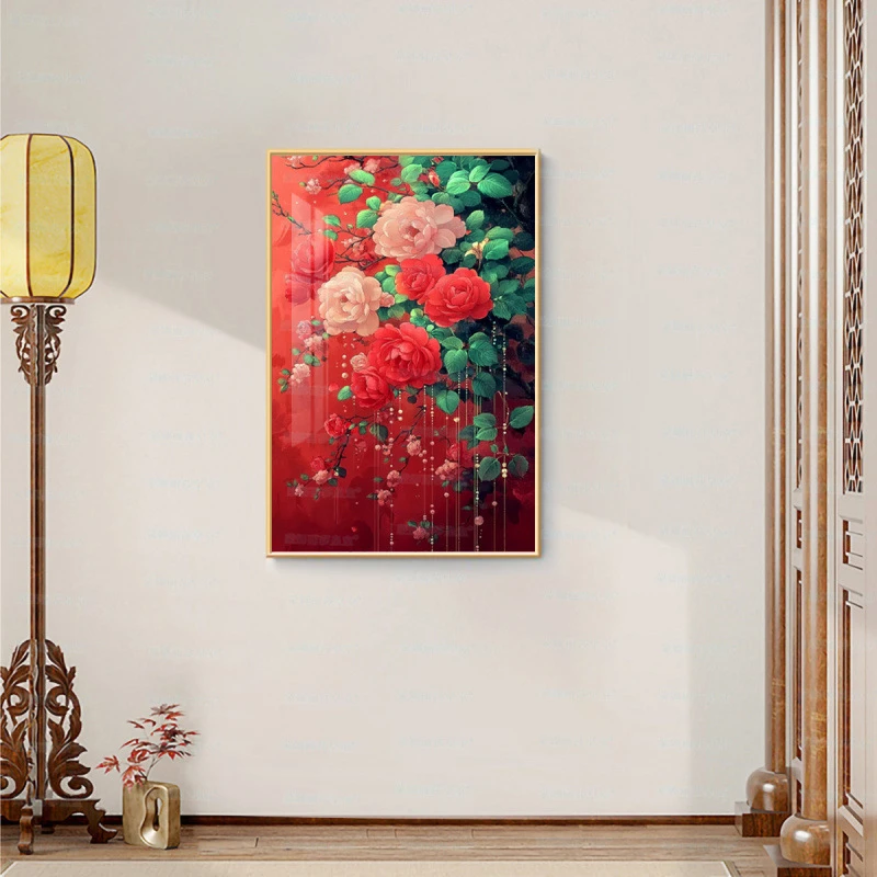 【进口棉布】蒙娜丽莎皇室十字绣富贵吉祥新款客厅风景画手工线绣