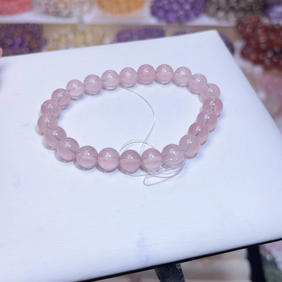 水晶手串未镶嵌小****～水晶8mm