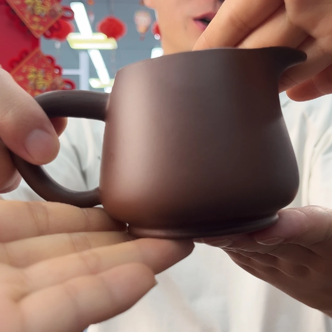 茶杯紫砂原矿紫砂