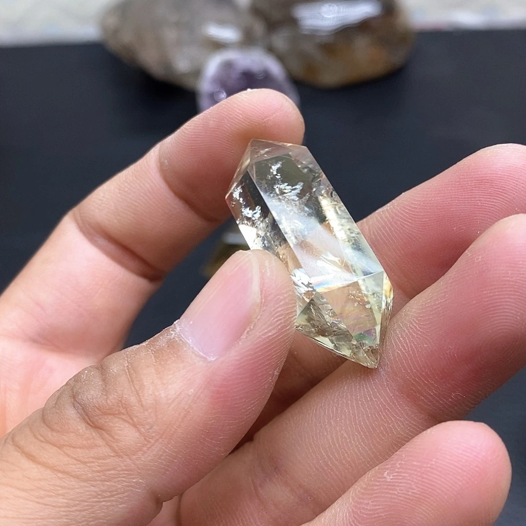 未镶嵌珠宝半成品水晶45水晶石