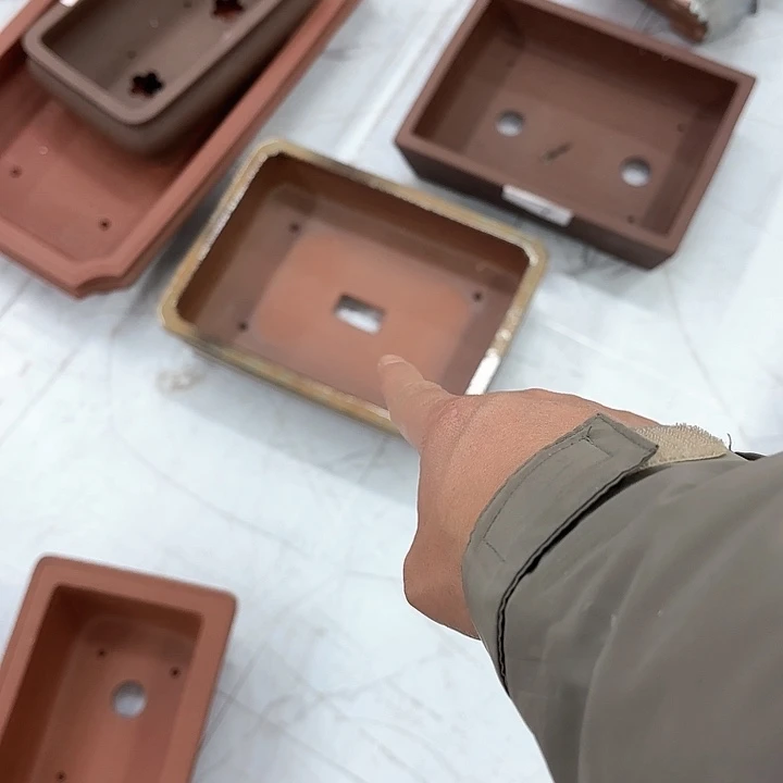 紫砂花盆拣**草紫砂的花也太美