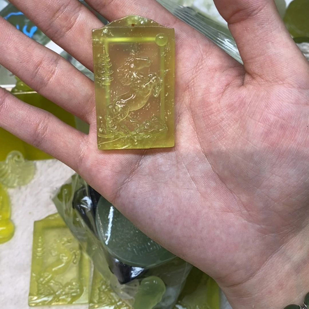 招***宝岫玉未镶嵌吊坠(不含链)