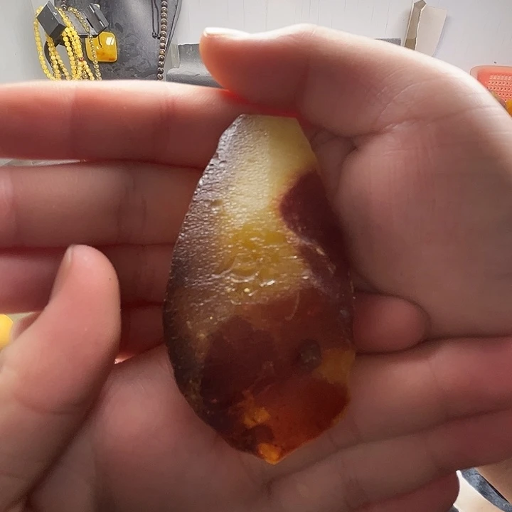定制琥珀未镶嵌纯天然蜜蜡吊坠