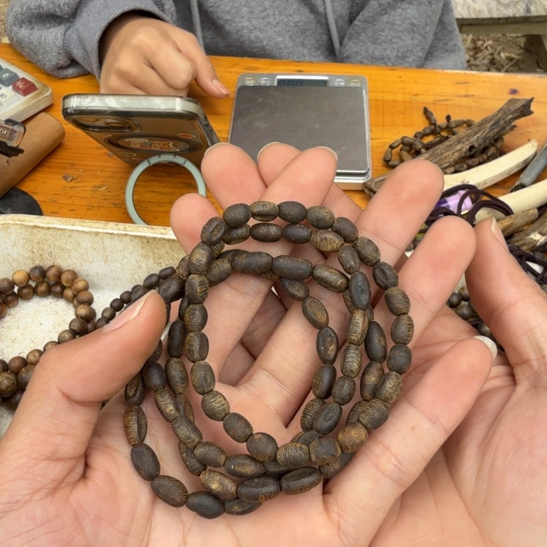 沉香沉香碎屑单圈沉水留疤3克多样性发一