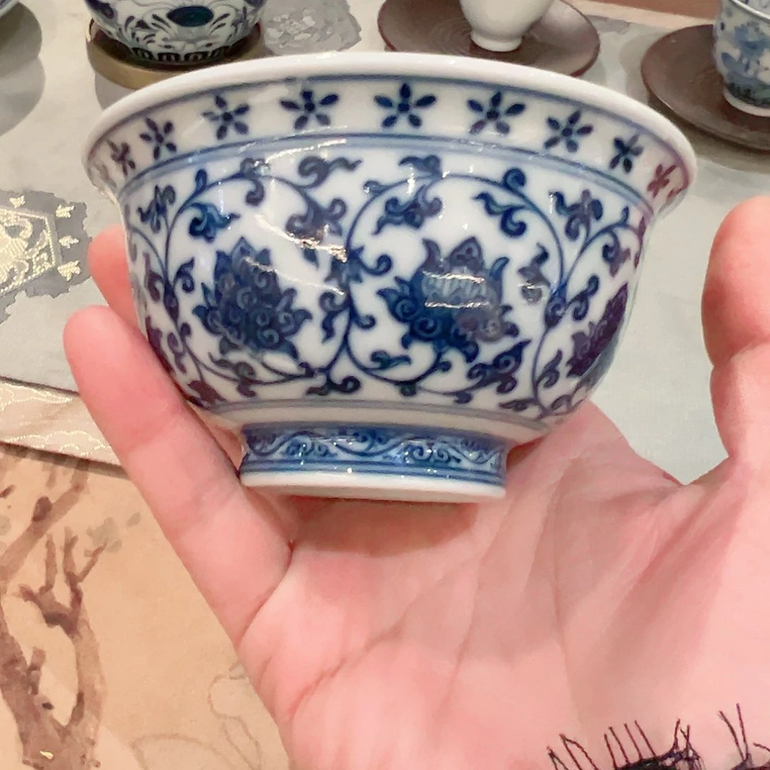 十*钟家窑柴窑孤品压手杯