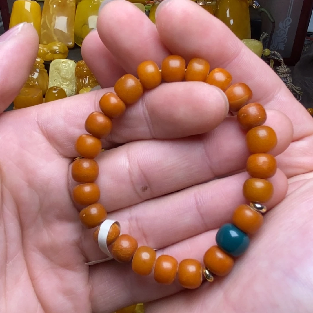 琥珀未镶嵌裸石蜜蜡