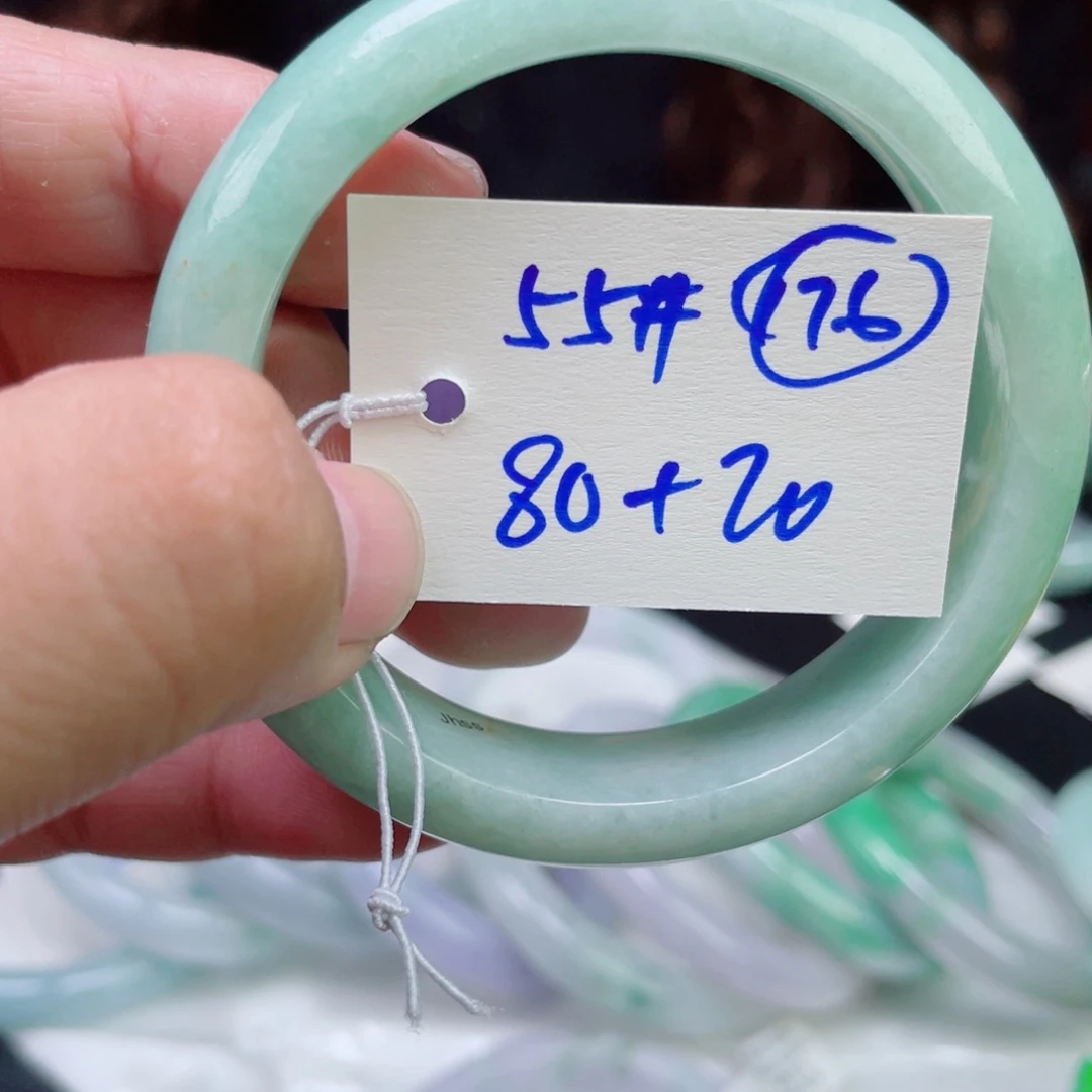 翡翠未镶嵌手镯176