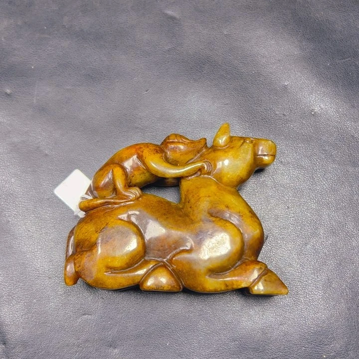 和田玉把件未镶嵌