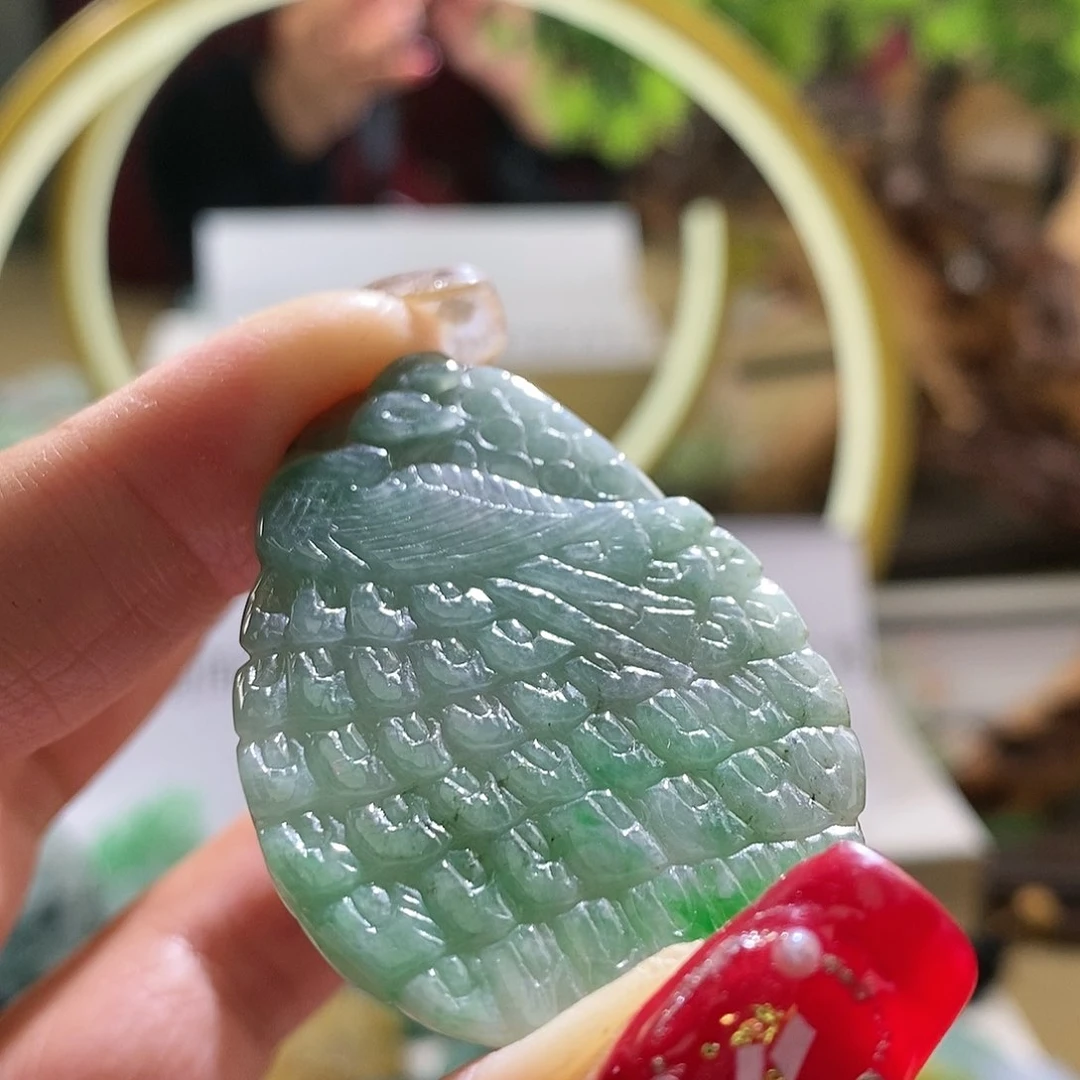 【闪购商品】翡翠颈饰未镶嵌凤凰