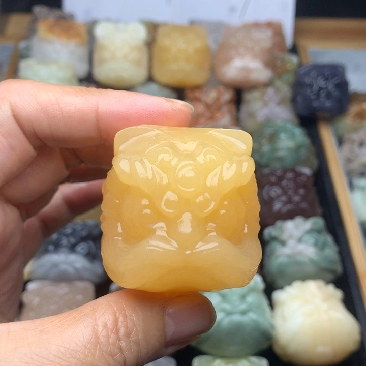 玛瑙/玉髓合金挂件