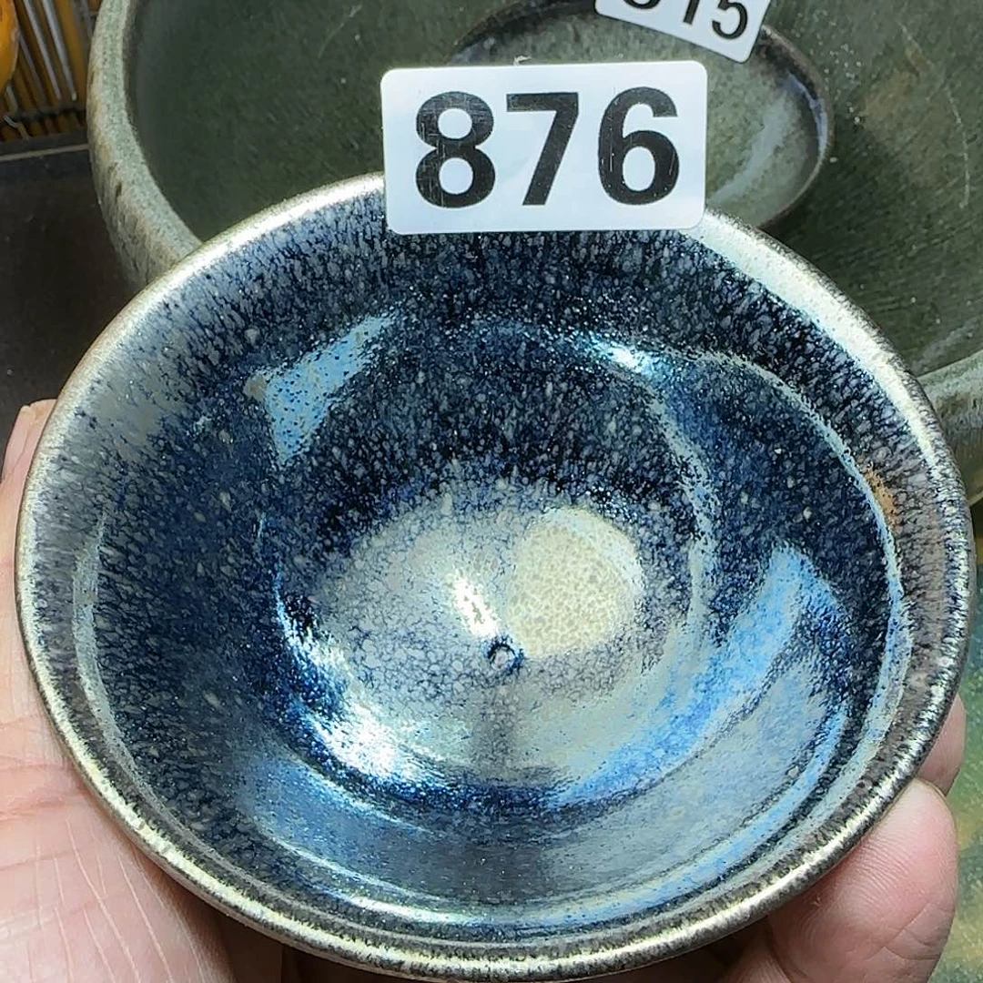 茶盏建盏杯主人杯龙窑柴烧