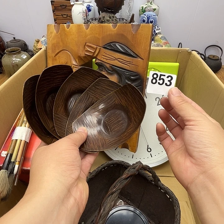 瓷片呀工艺品摆件瓷器摆件正能量