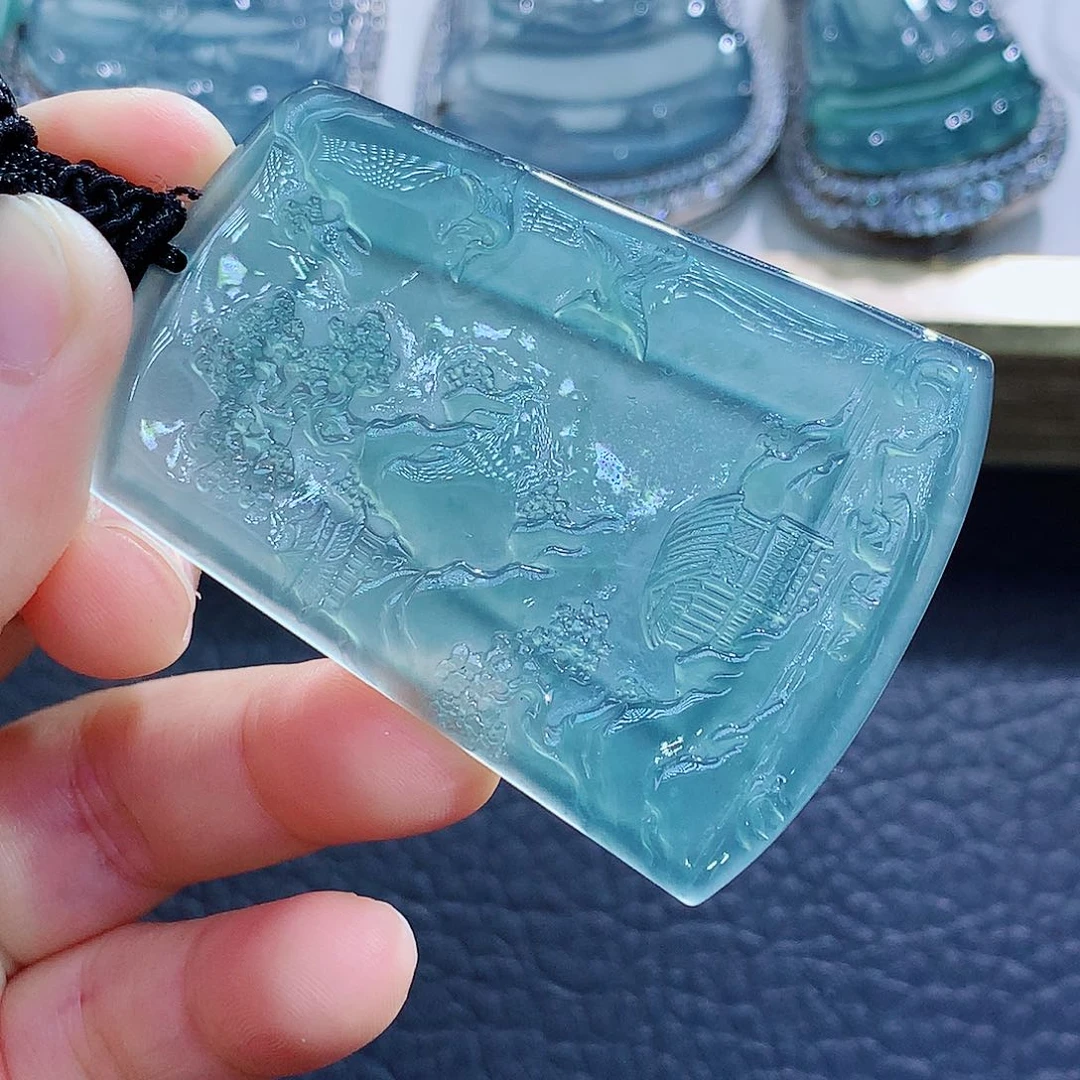 未镶嵌挂件翡翠翡翠