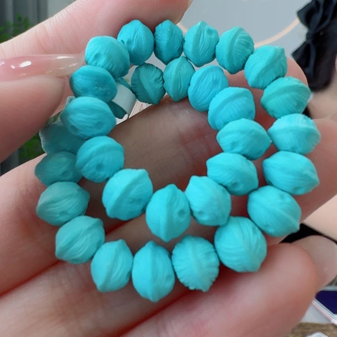 未镶嵌绿松石珠宝奇石