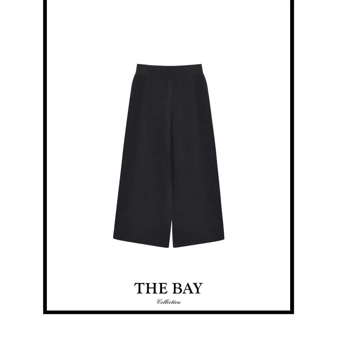 TheBay 【夏威夷】系列针织九分裤YCTB00246