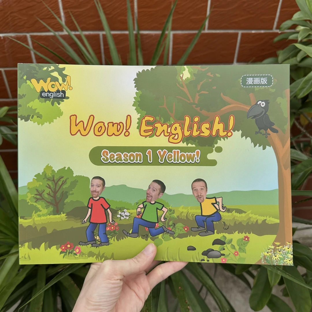 2025新版Wow English台词本小达人小蝌蚪点读版WowEnglish台词本