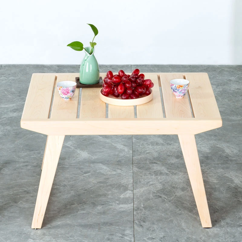 北美硬枫木60*48*35时光小桌
