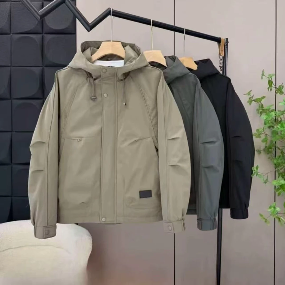 【加棉加厚】2025秋季新款连帽抗皱时尚百搭户外棉外套