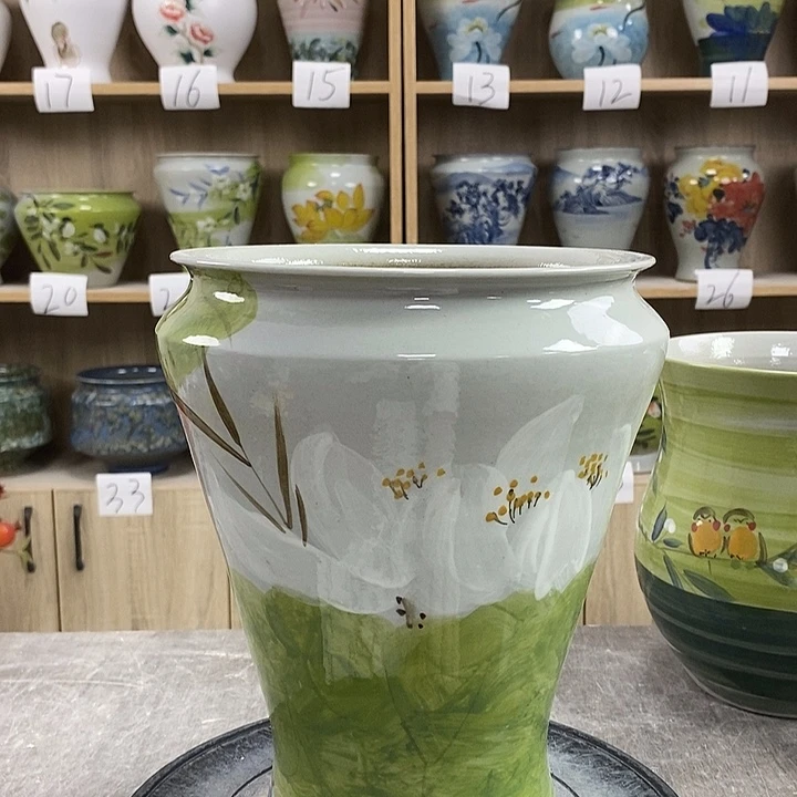 缸13zp景德镇陶瓷花盆