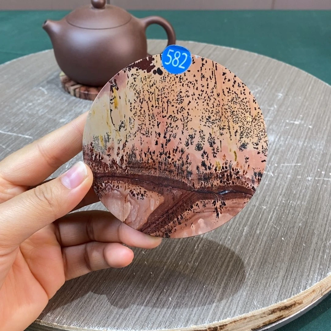 石材广西国画石草花石