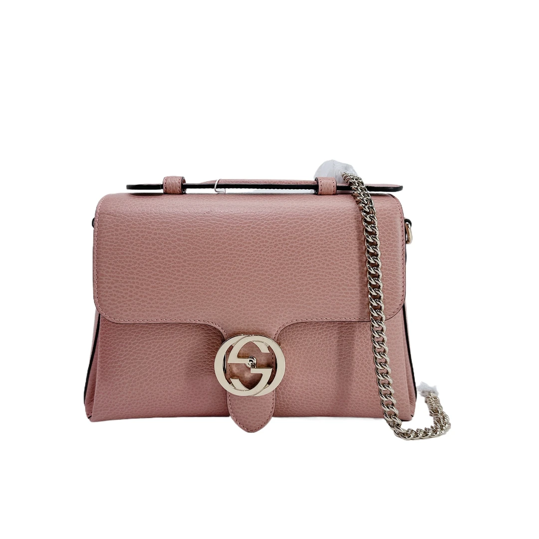 99新 GUCCI/古驰 安洁利严选风琴包/BK0157329 斜挎包