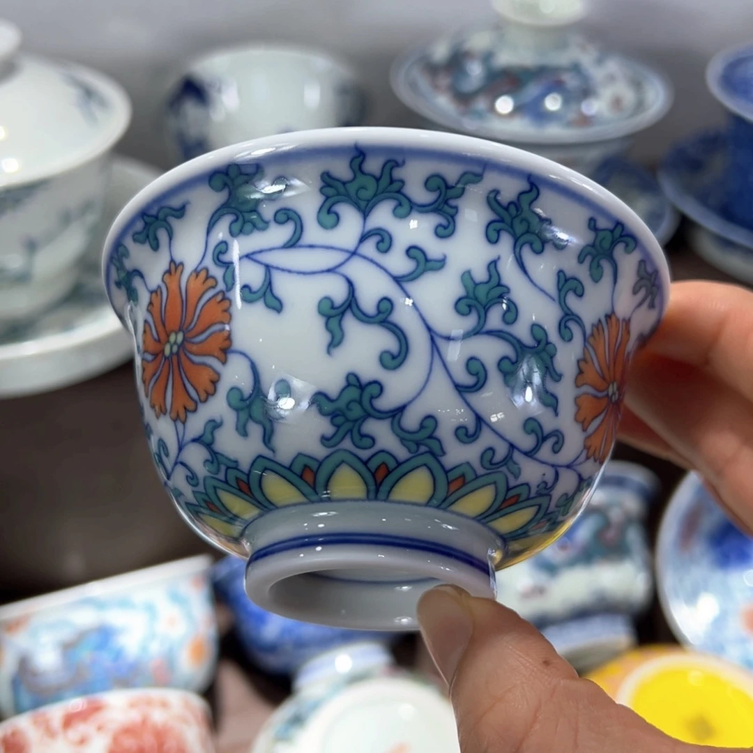 盖碗全场景德镇景德镇景德镇窑