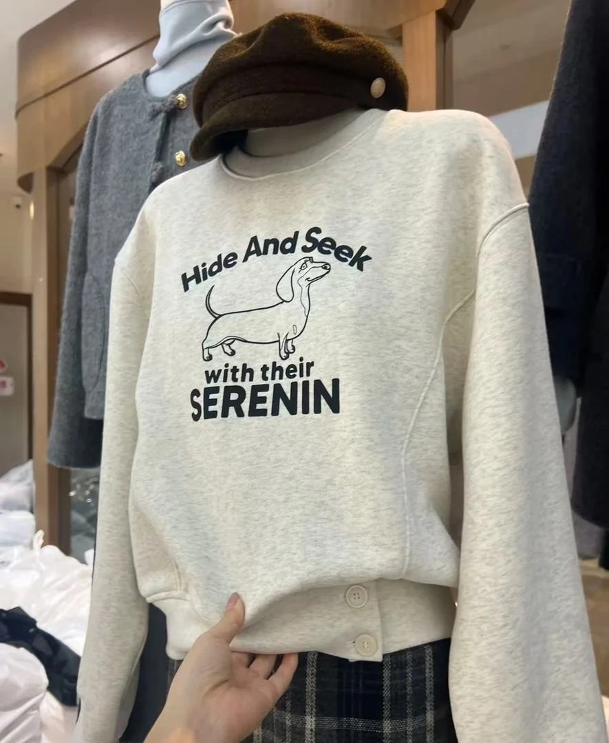 直播 秋款上新微胖女装上衣开衫卫衣