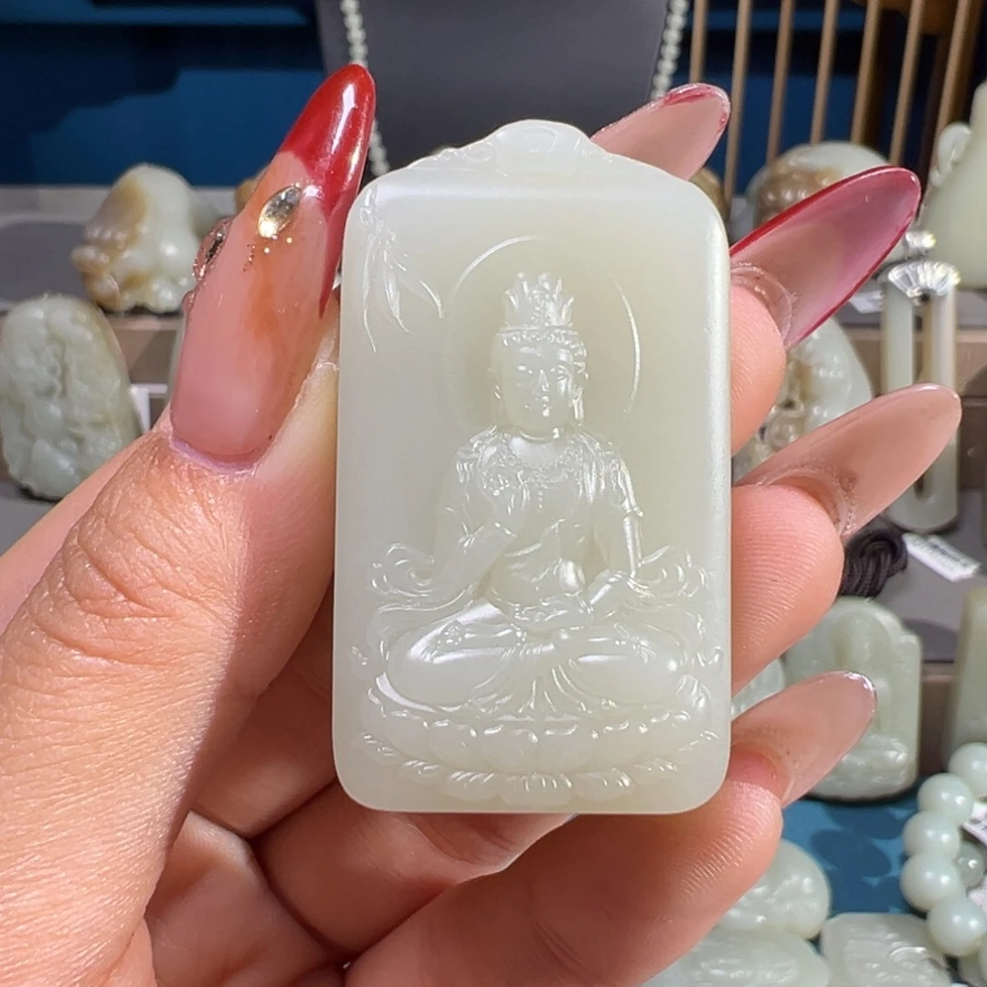 和田玉（糖玉）未镶嵌颈饰