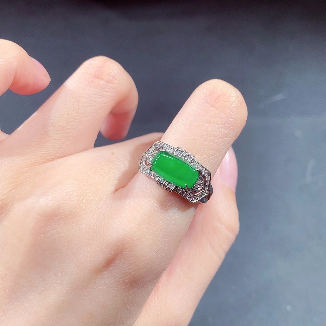 未镶嵌戒指翡翠翡翠