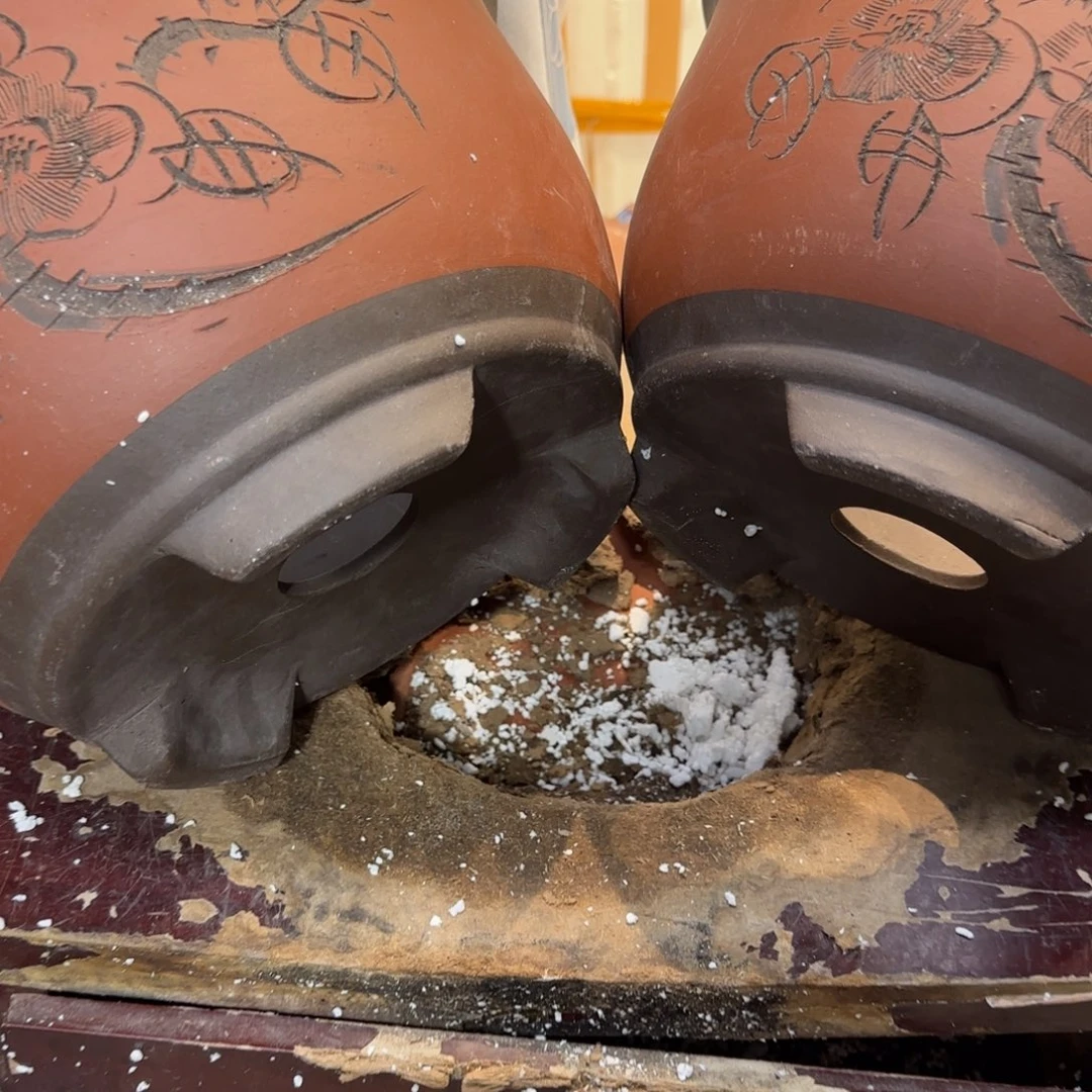 紫砂花盆口径23.16口径