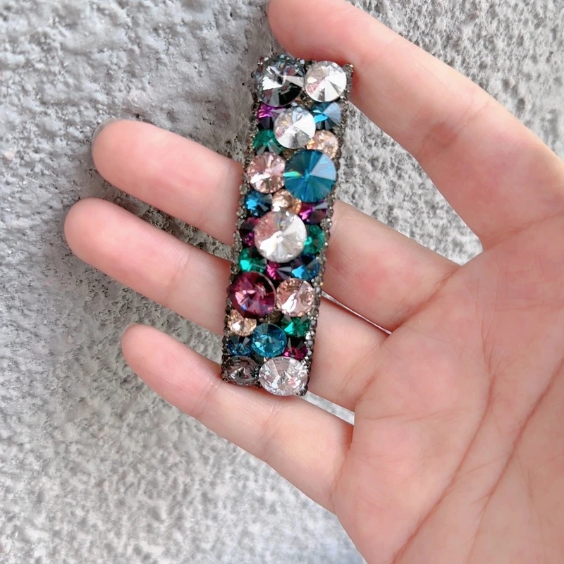 韩国施家水晶BB夹网红爆款碎发夹刘海夹高端发夹发卡韩版侧边夹女