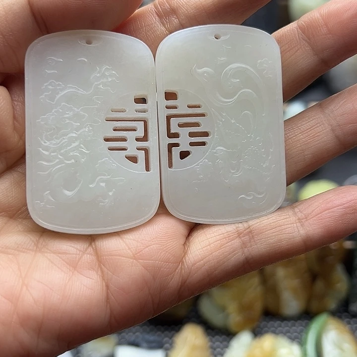 和田玉（糖玉）未镶嵌颈饰