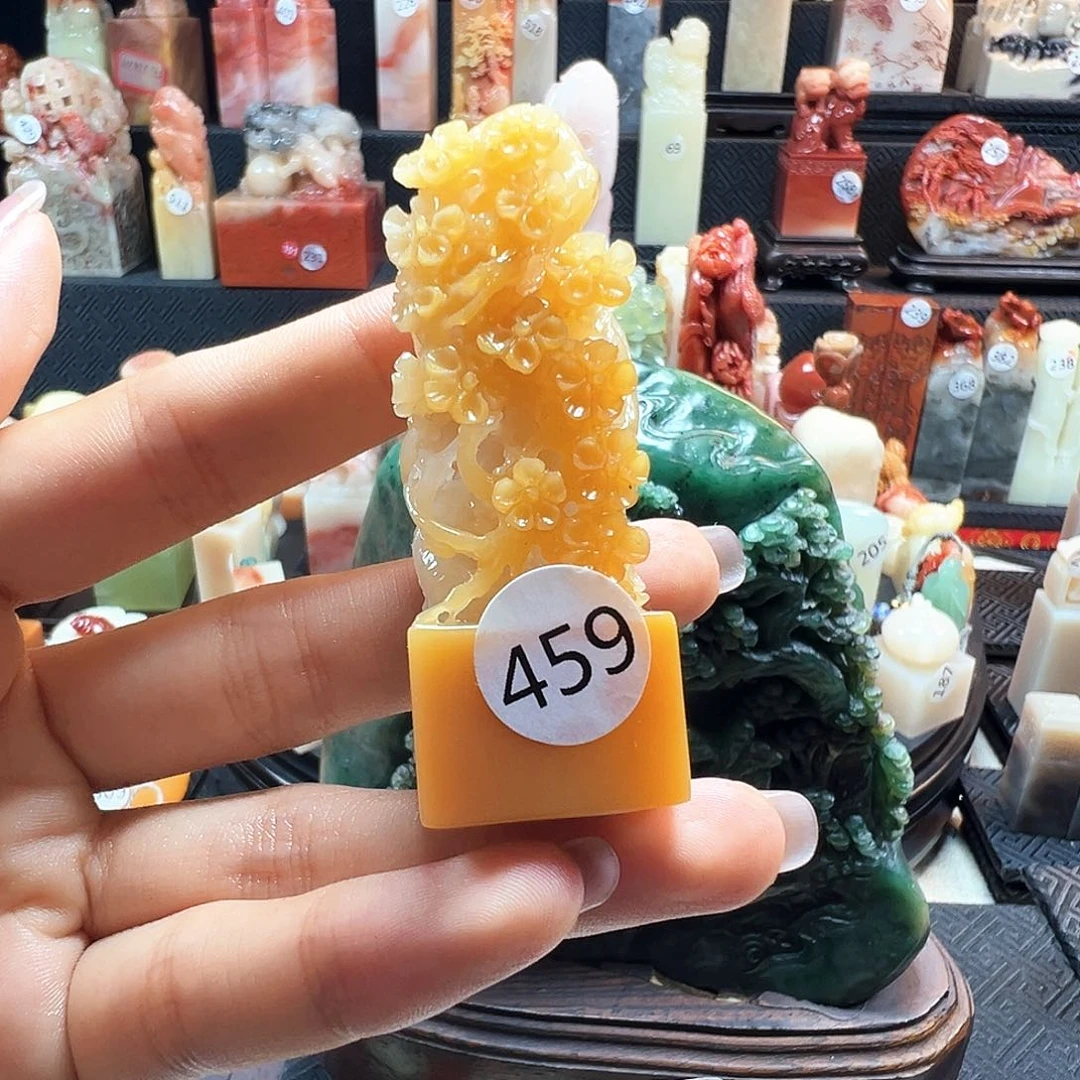 石***海寿山石印石寿山石雕刻