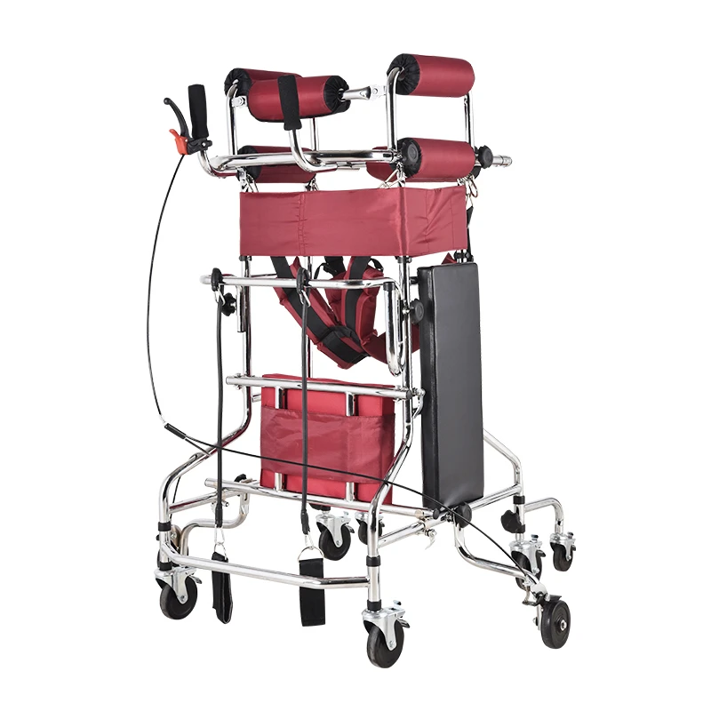 老人学步车行走站立助行稳固可拆卸可坐老人锻炼助力行走车