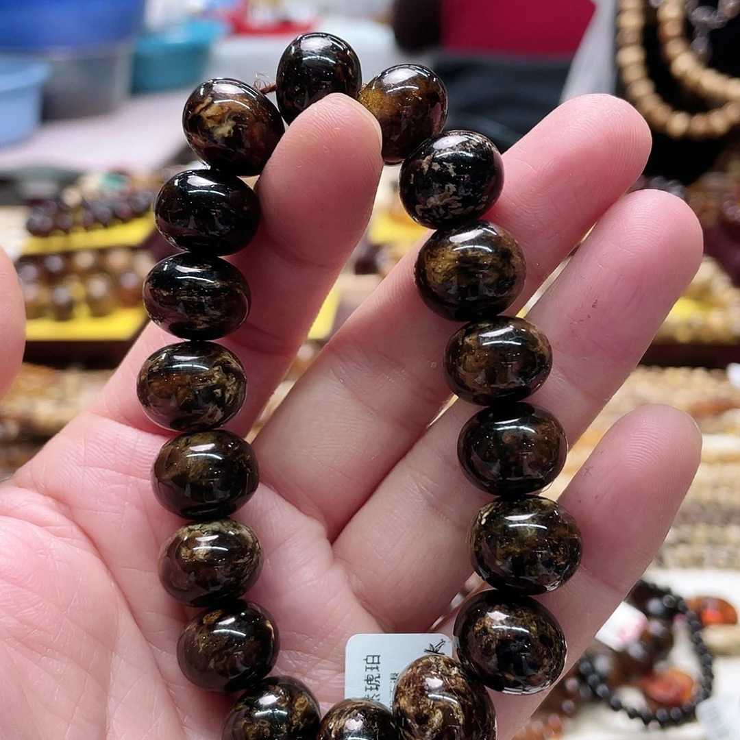 琥珀裸石未镶嵌十四11072