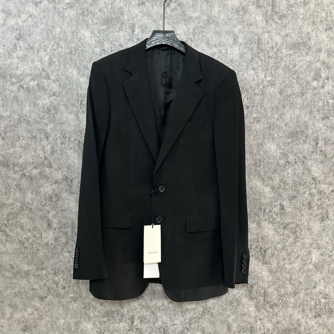 未使用 GUCCI/古驰 古驰黑色西服工服外套