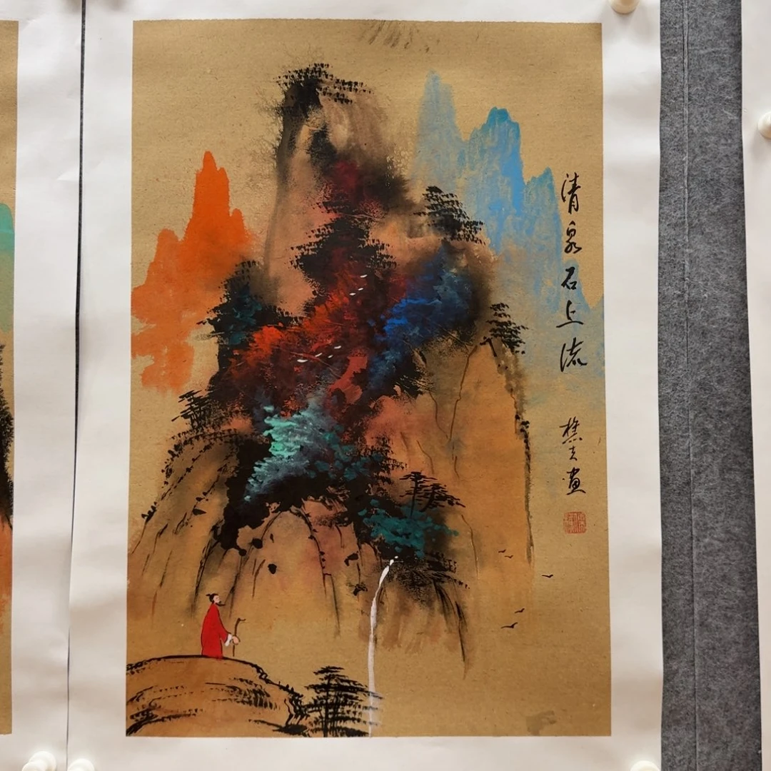 国画刘儒樵70x45尺寸作品
