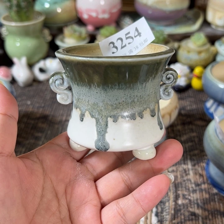 口6 手工花盆满30包邮