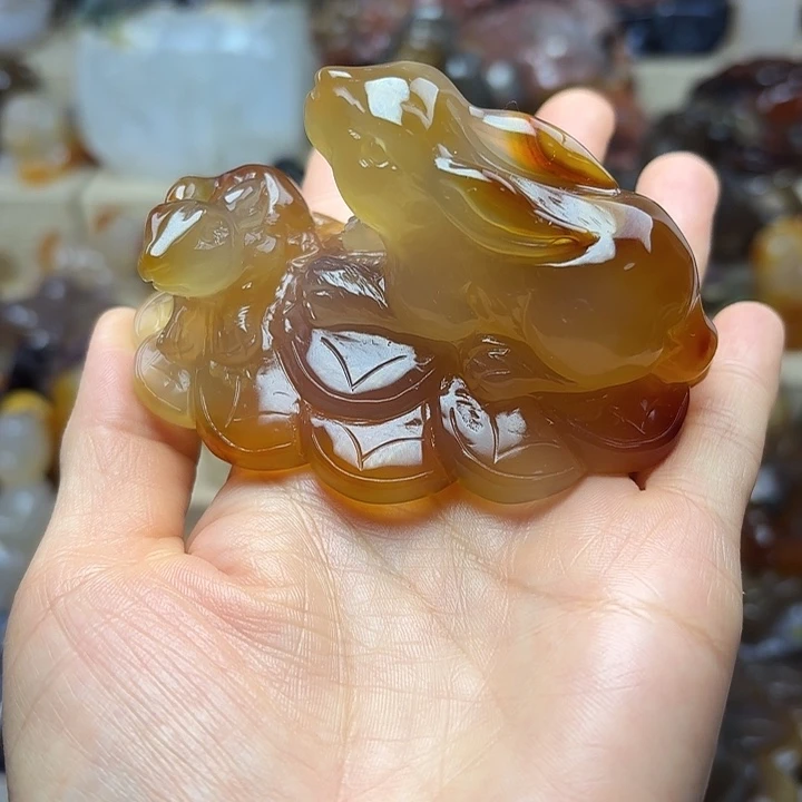 付***。玛瑙/玉髓未镶嵌饰品