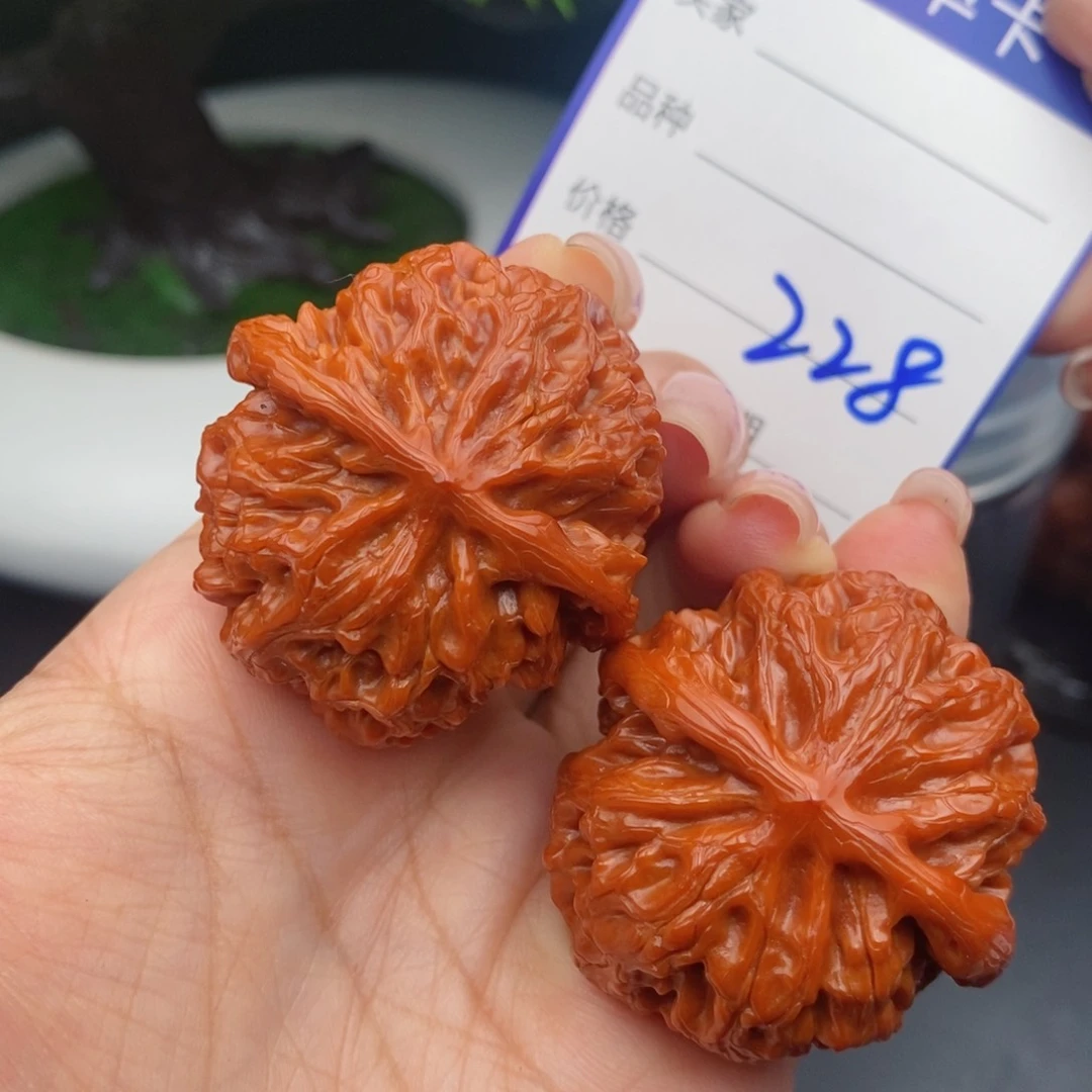 文玩核桃把件40苹果228