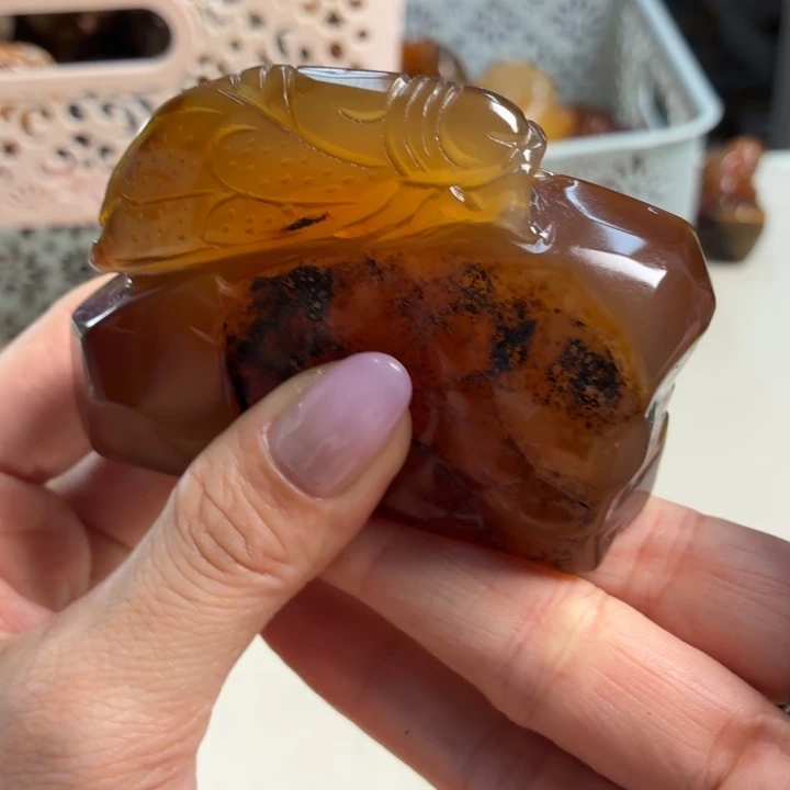 玛瑙/玉髓未镶嵌吊坠(不含链)