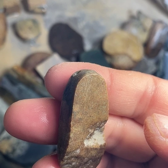 岫岩河磨玉（透闪石质玉）未镶嵌挂件