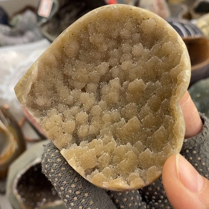 珠宝半成品未镶嵌紫晶