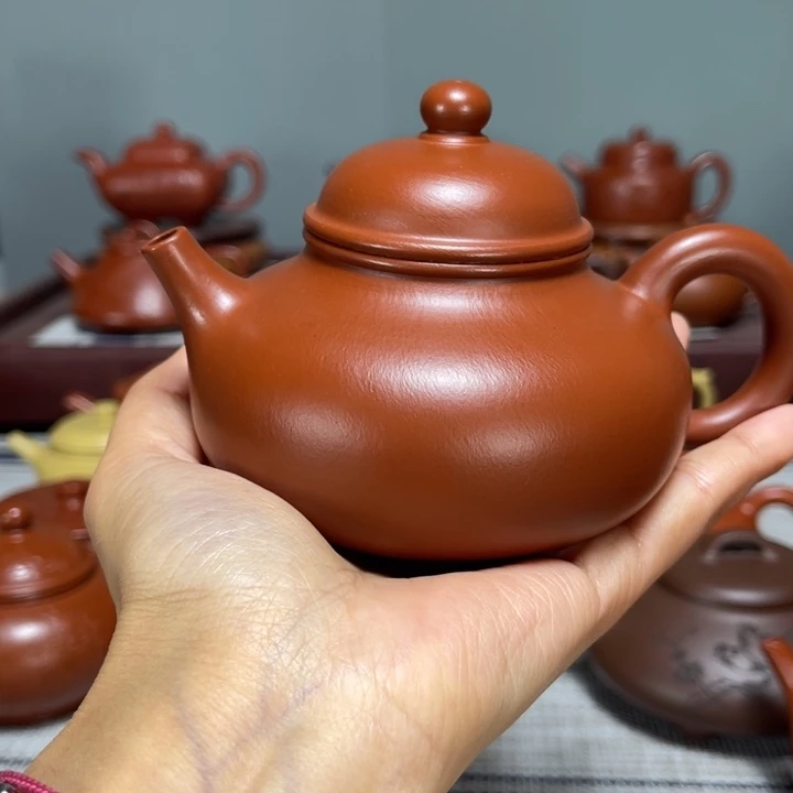 M****茶壶紫砂全手工容天210cc