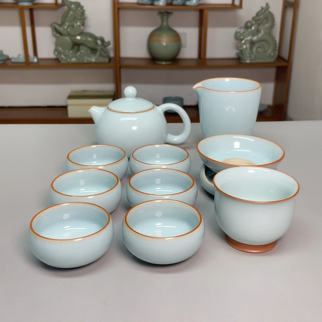 瓷西施套装不带礼盒带主人杯