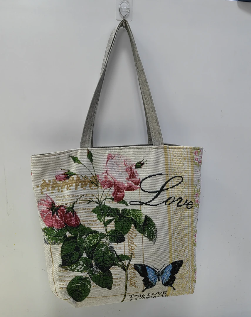 2025新款时尚百搭女士斜挎包单肩包印花大托特包