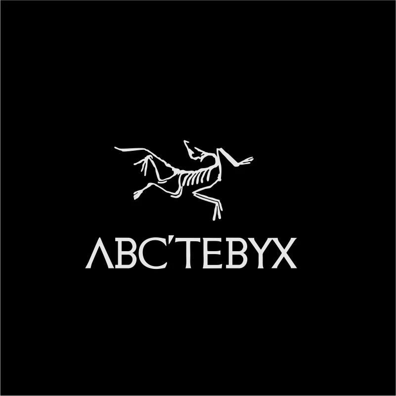 始祖鸟ARCTERYX车贴越野露营汽车三角窗侧窗后玻璃电动摩托车贴纸