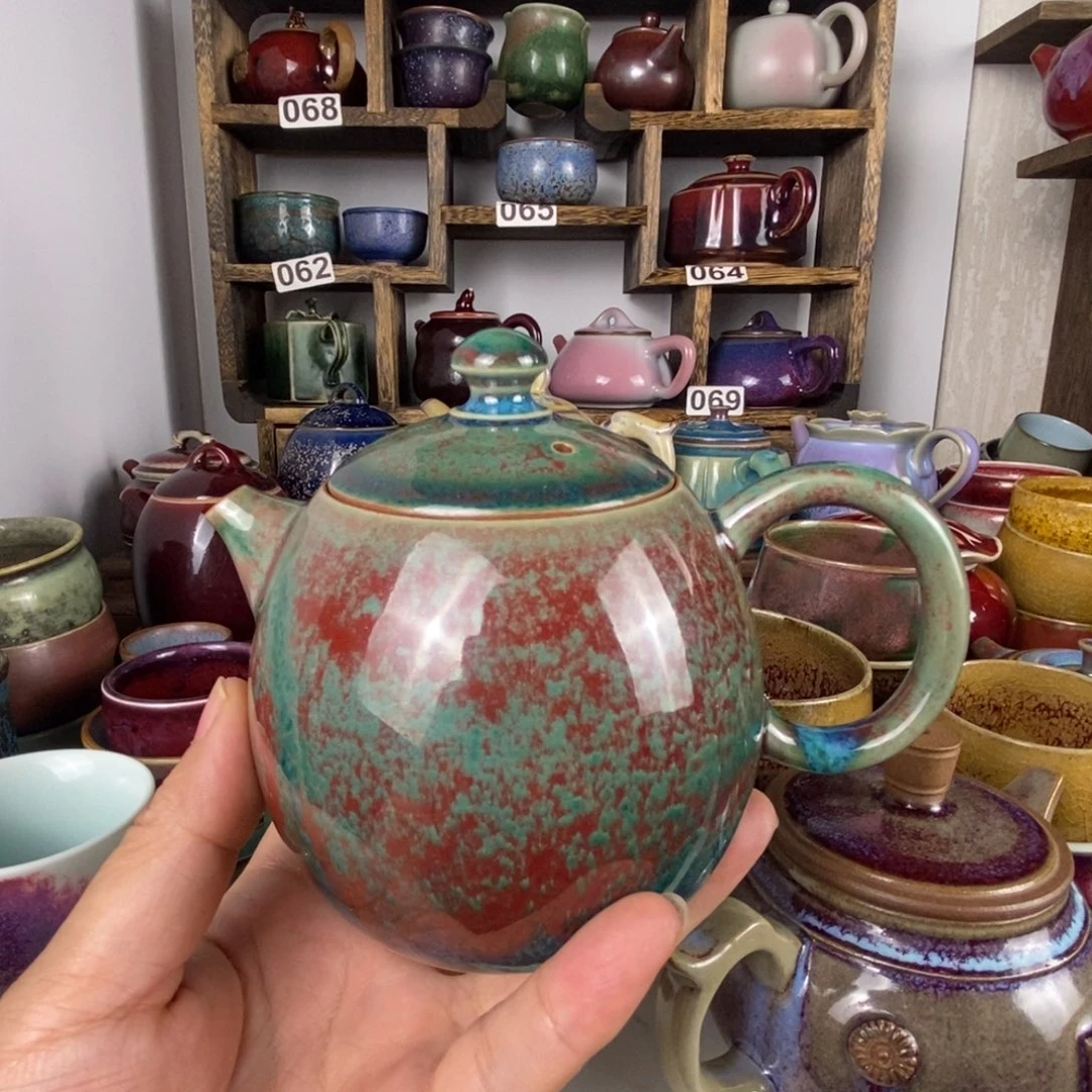 八***粉中国神后钧瓷茶具处理