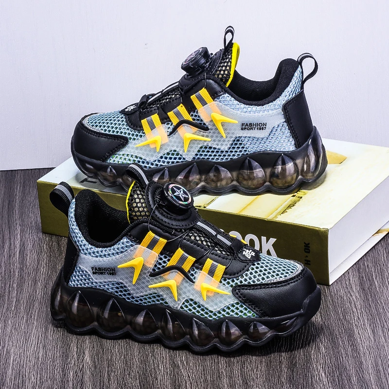 夏季单网女孩鞋子童鞋男童运动鞋透气防滑软底跑步鞋儿童学生鞋